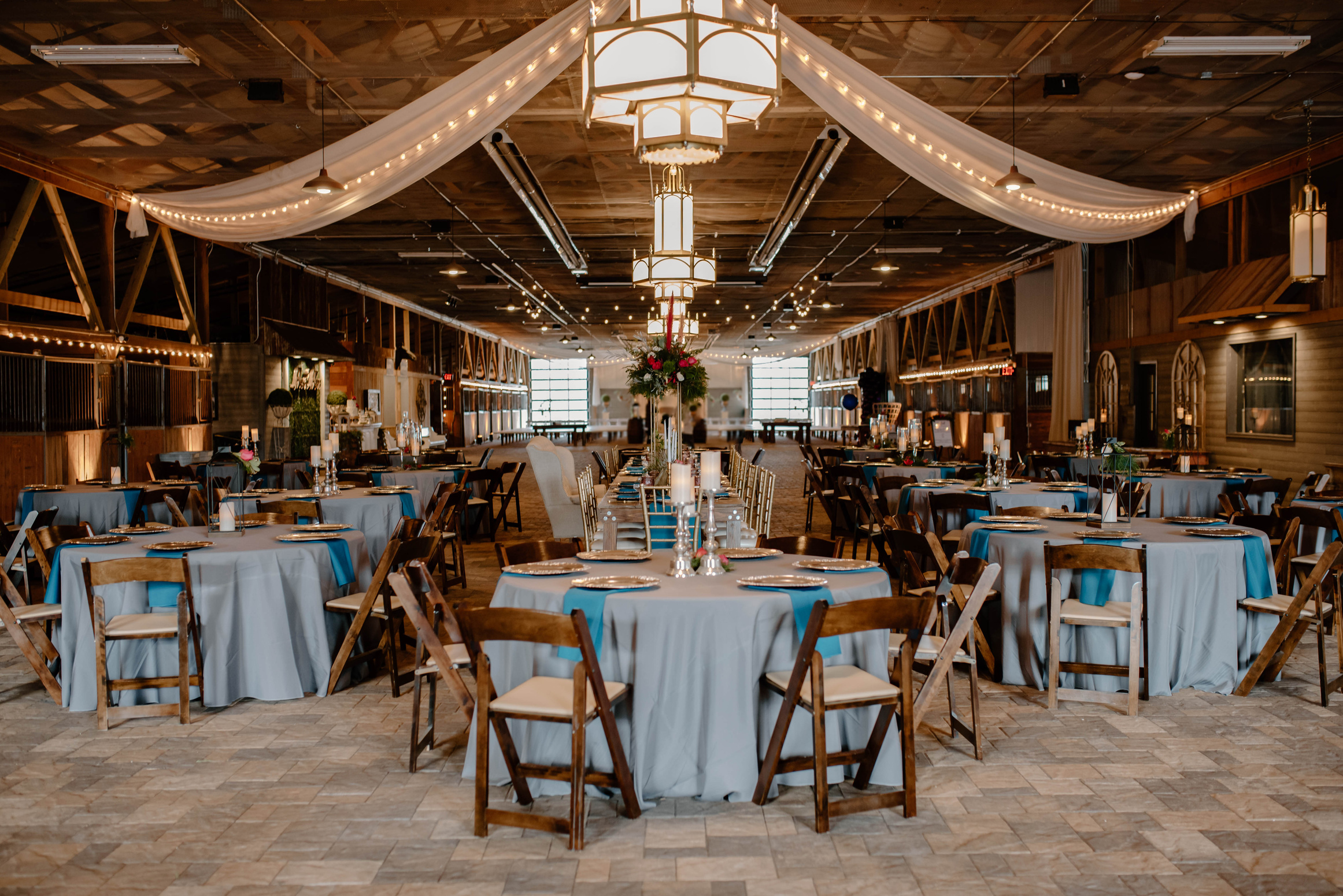 Barn Wedding Reception